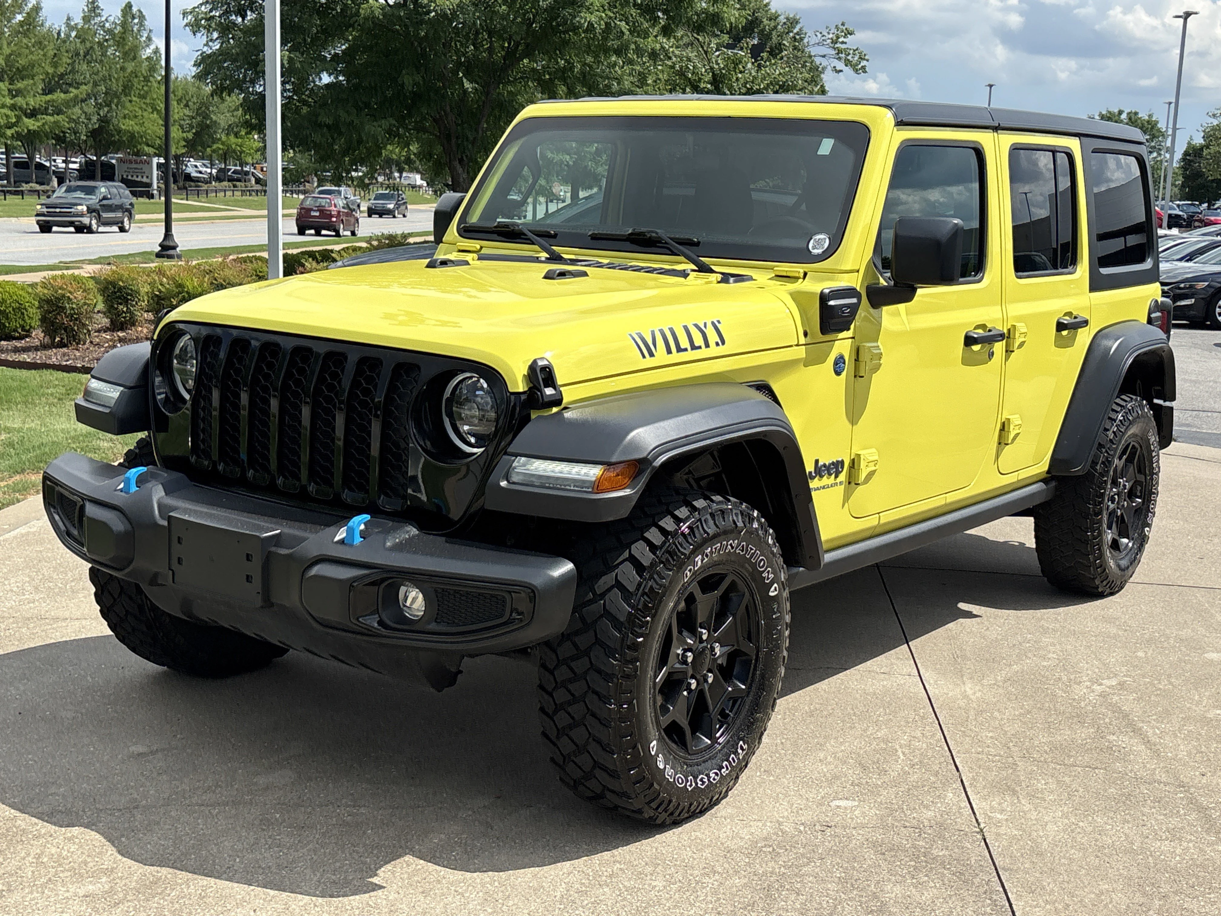 Used 2023 High Velocity Clearcoat Jeep WILLYS 4xe image 10