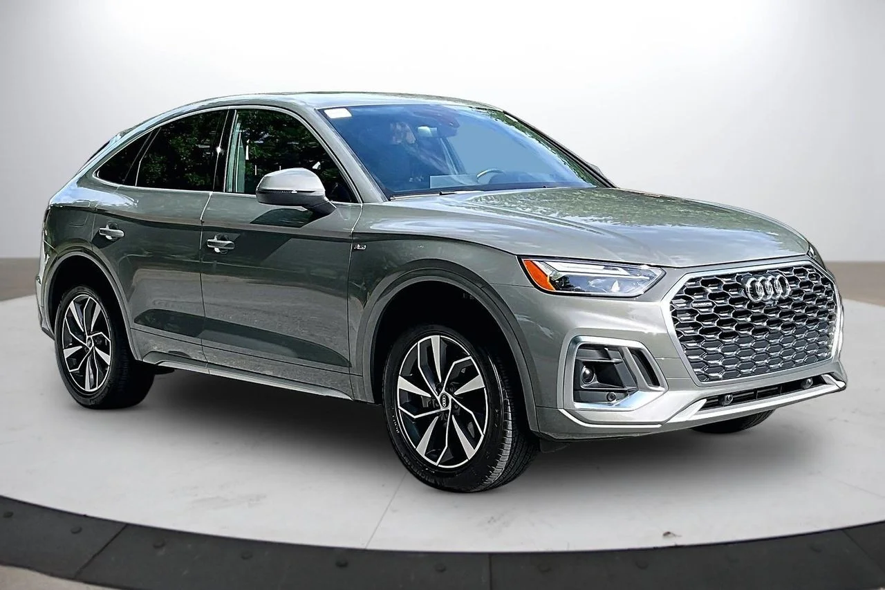 Used 2023 Gray Audi 45 S line Premium Plus image 2