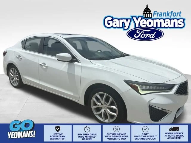 Certified Used 2019 Platinum White Pearl Acura Base image 1