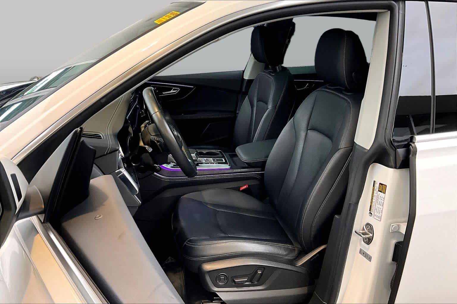 Used 2023 Carrara White Audi Premium Plus image 8
