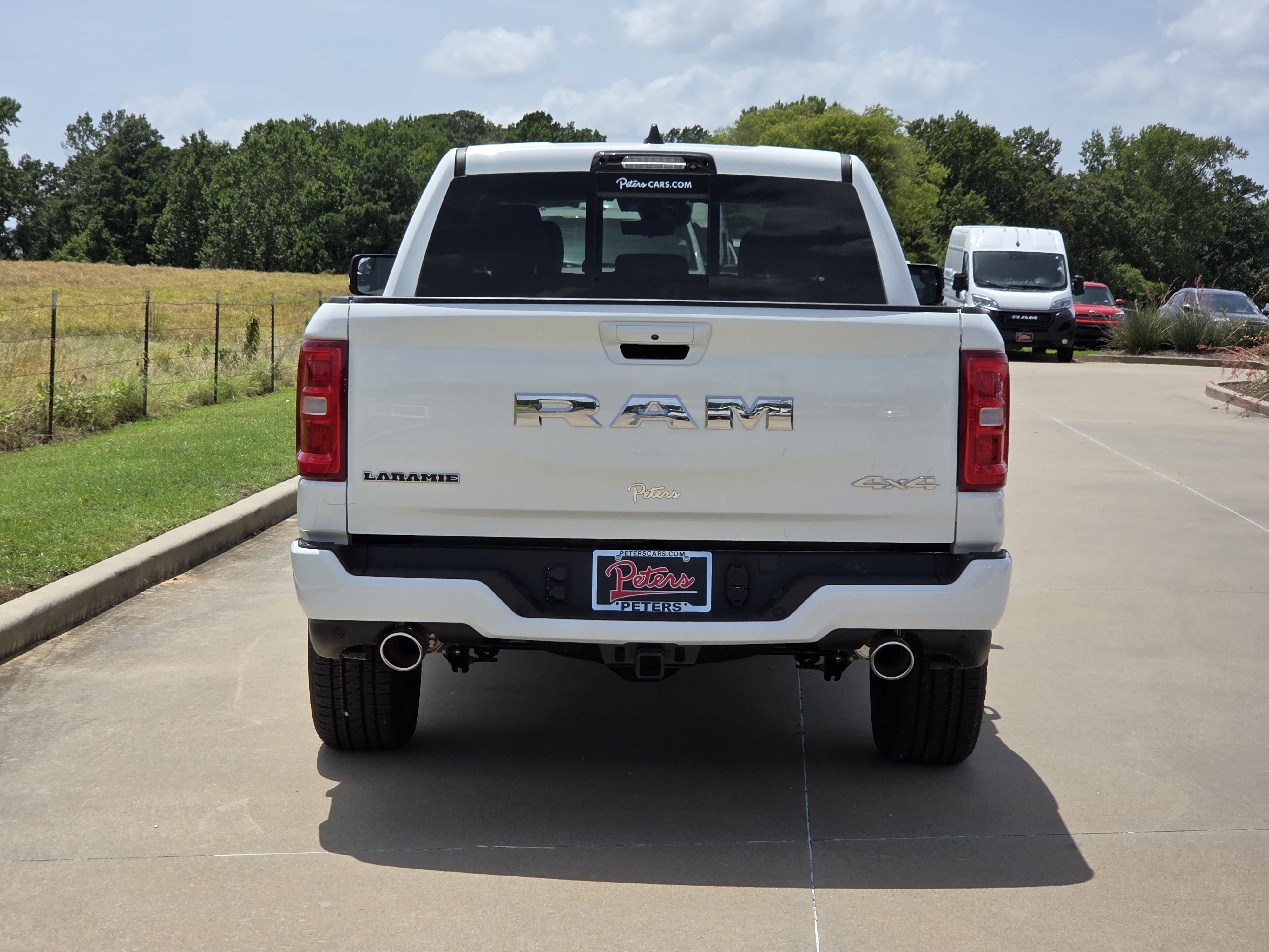 New 2026 Bright White Clearcoat Ram Laramie image 4