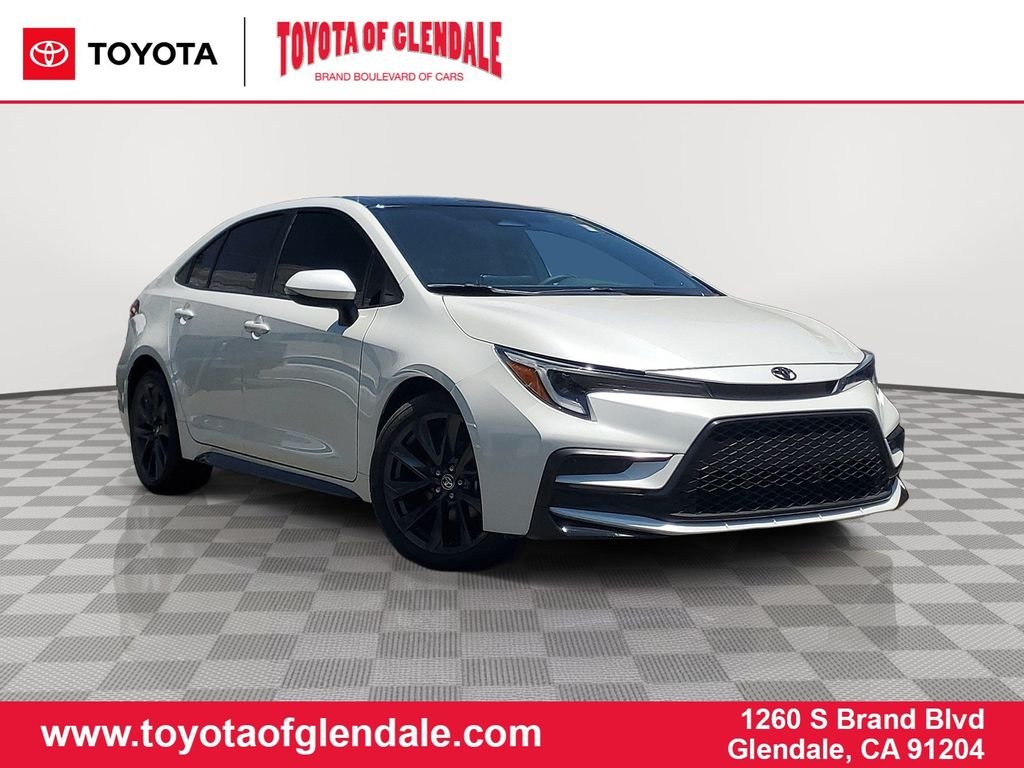 Certified Used 2024 Beige Toyota XSE image 1