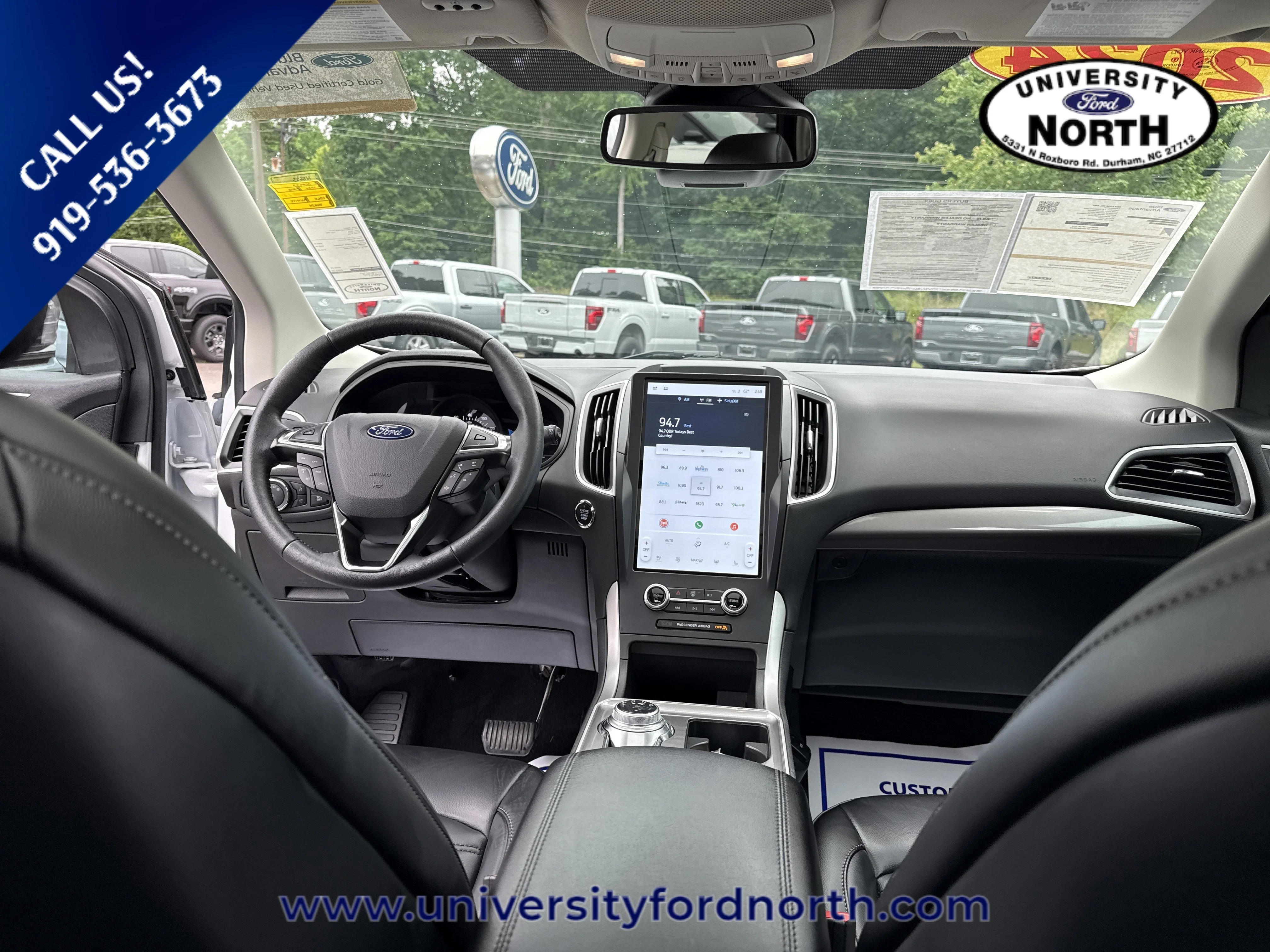 Used 2024 Oxford White Ford SEL image 39