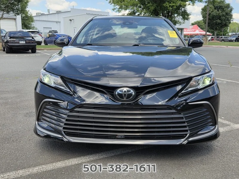 Used 2022 Midnight Black Metallic TOYOTA LE AUTO image 8