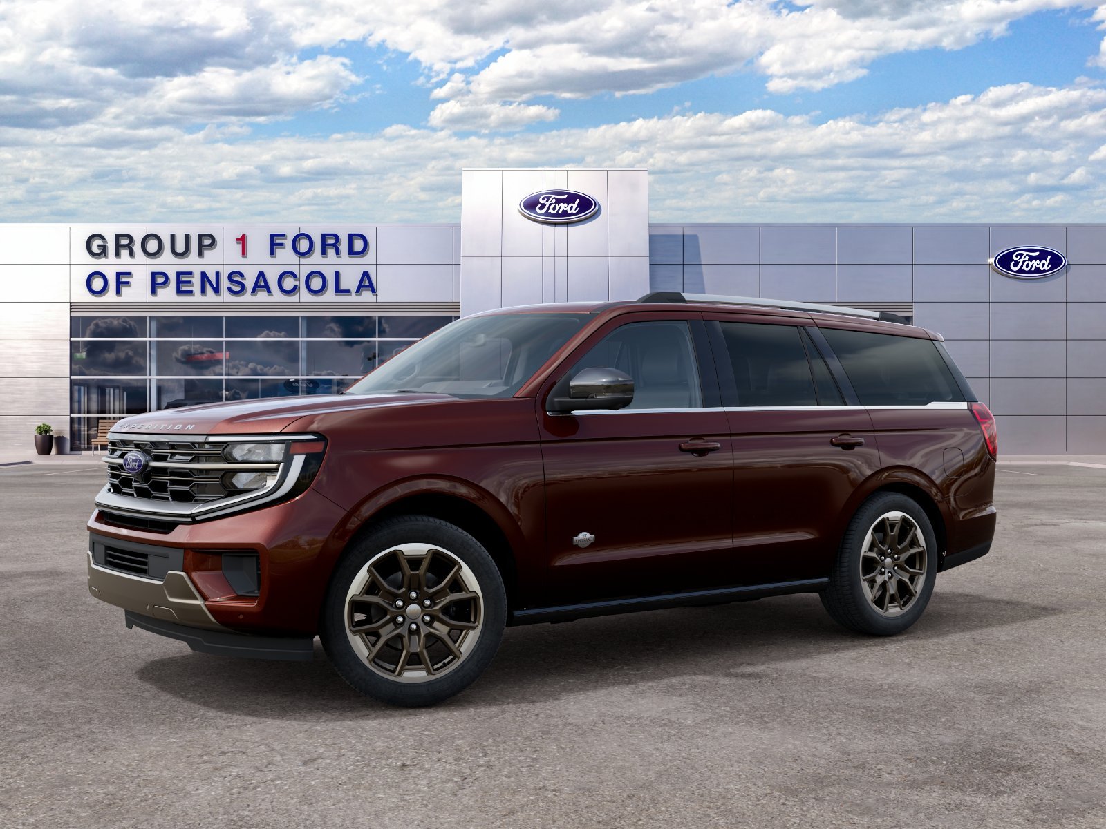 New 2027 Bronze Fire Metallic Tinted Clearcoat Ford King Ranch® image 1