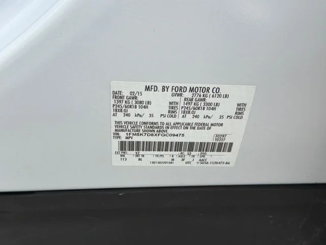 Used 2015 White Ford XLT image 30
