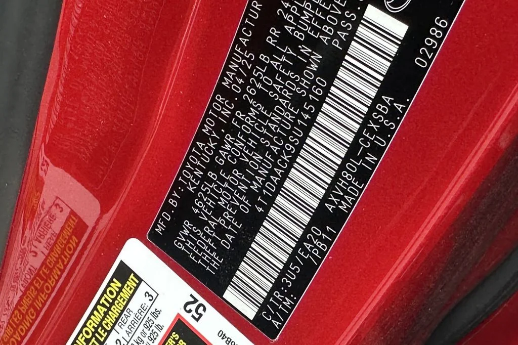 Used 2025 Red Toyota SE image 29