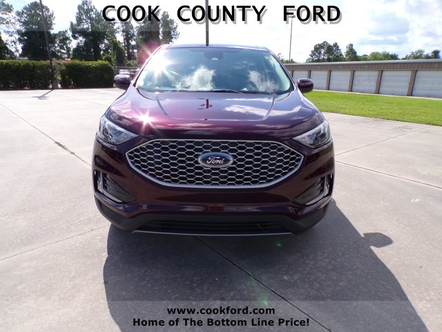 Used 2024 Burgundy Velvet Metallic Tinted Clearcoat Ford SEL image 15