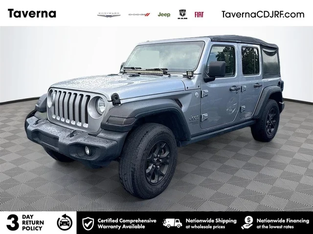 2018 Jeep Wrangler Unlimited Sport S