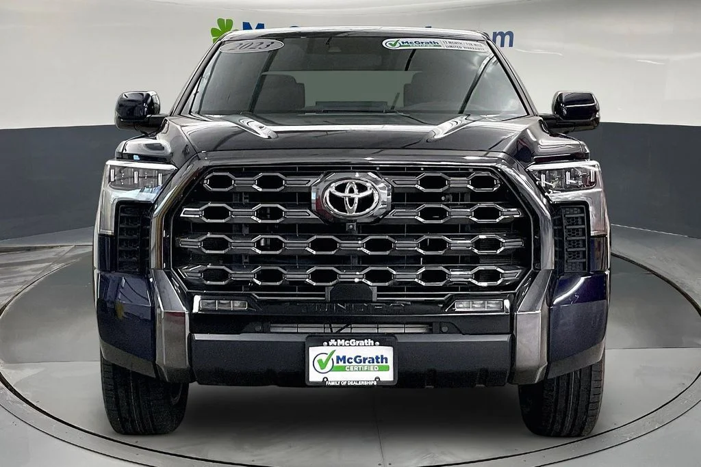 Certified Used 2023 Blue Toyota Platinum image 5