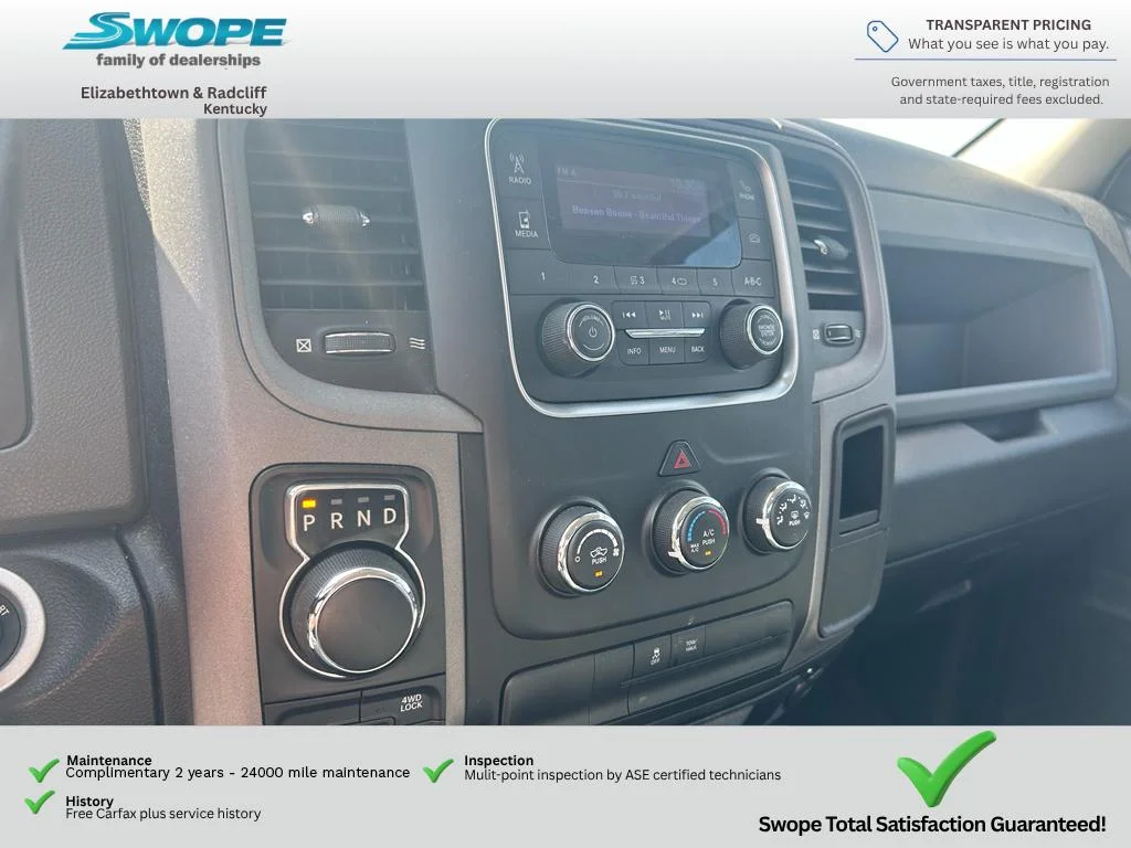 Used 2019 Bright White Clearcoat Ram Tradesman image 12