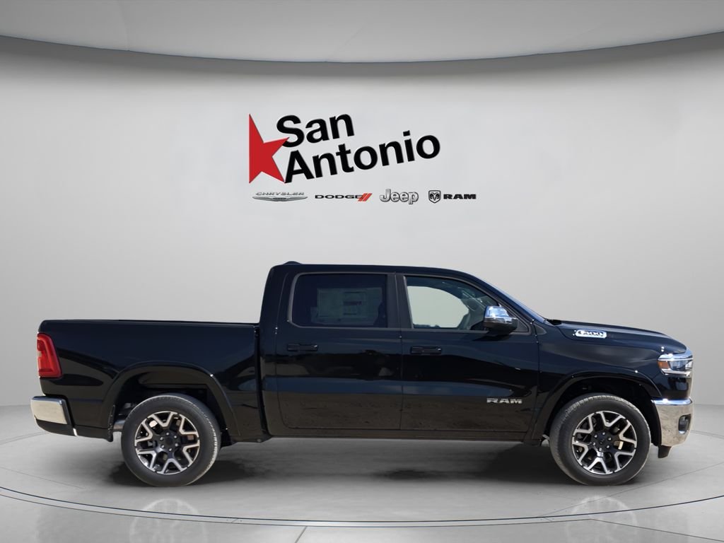 New 2026 Diamond Black Crystal Pearl-Coat Exterior Paint RAM Laramie image 14