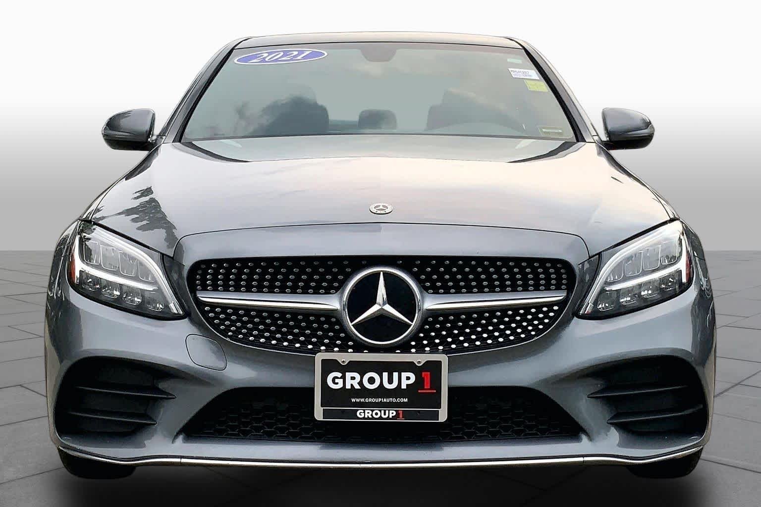 Used 2021 Selenite Grey Metallic Mercedes-Benz C 300 image 4
