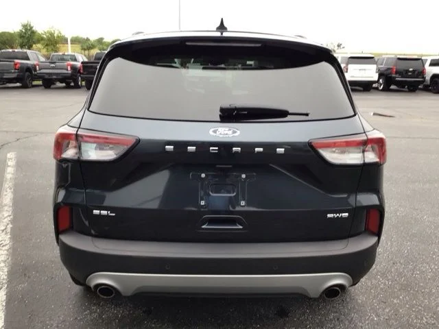 Certified Used 2022 Stone Blue Metallic Ford SEL image 7