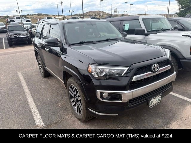 Used 2018 Midnight Black Metallic Toyota Limited image 3