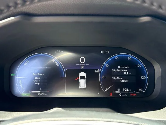 Certified Used 2025 MID BLK/WIND CHILL Toyota Hybrid XSE image 17