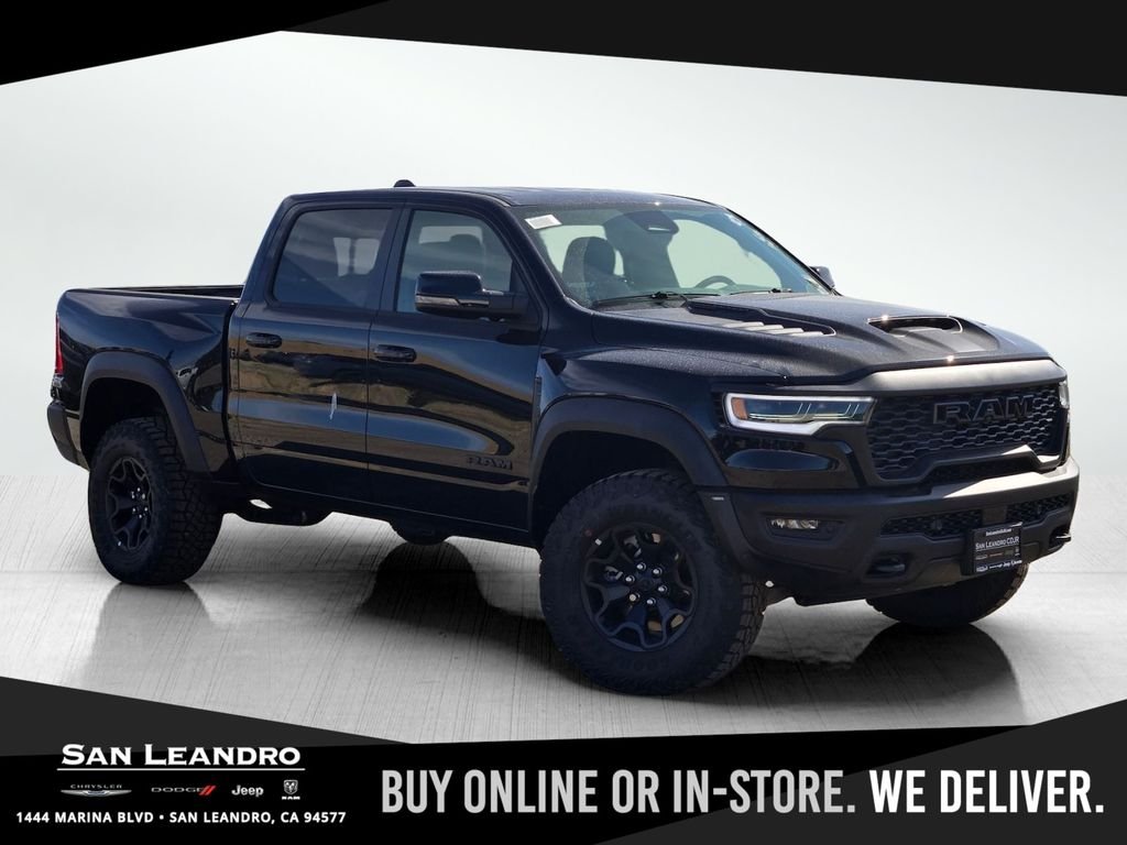New 2026 Diamond Black Crystal Pearl-Coat Exterior Paint RAM RHO image 1