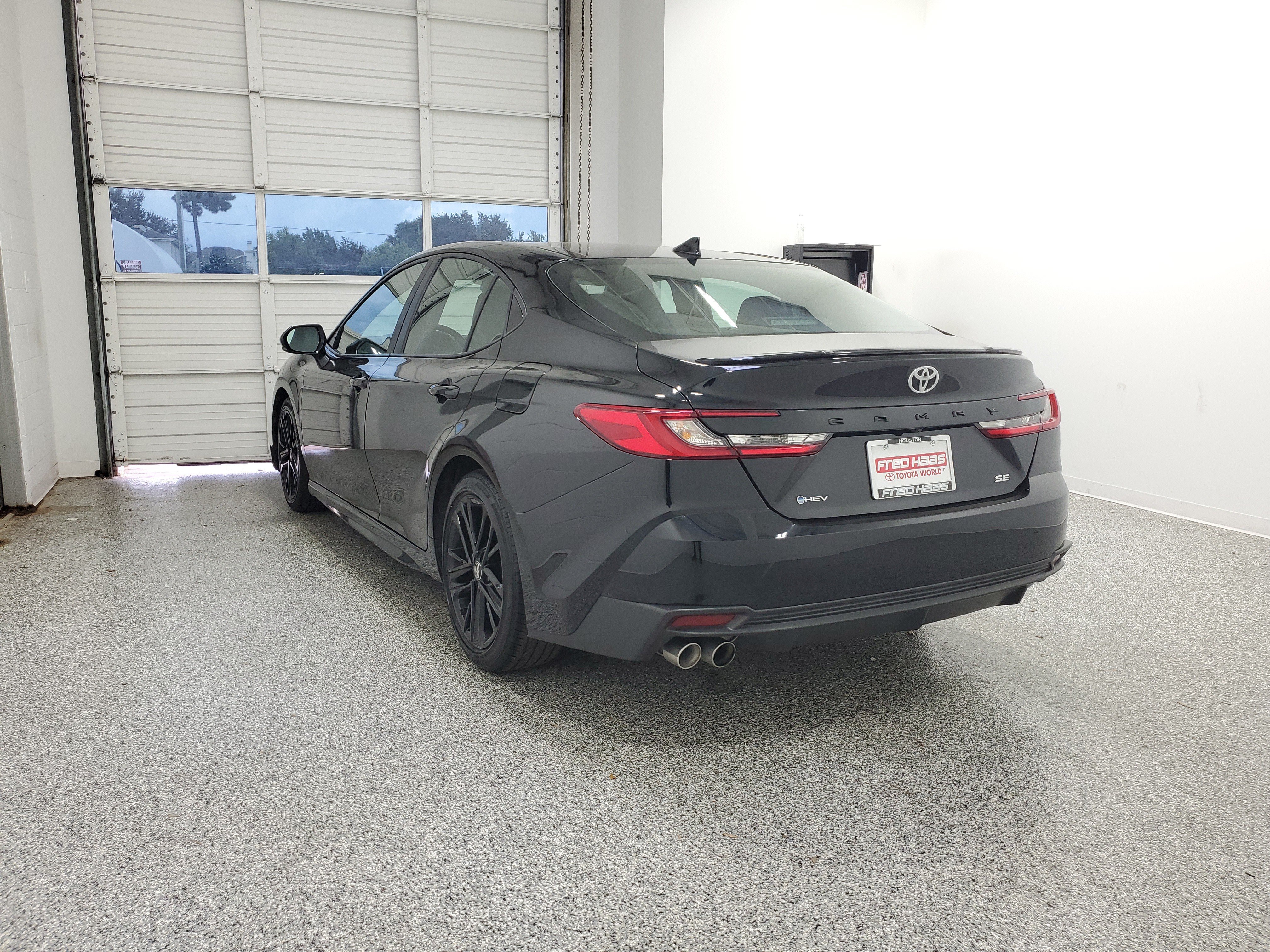 Used 2025 Black Toyota SE image 3
