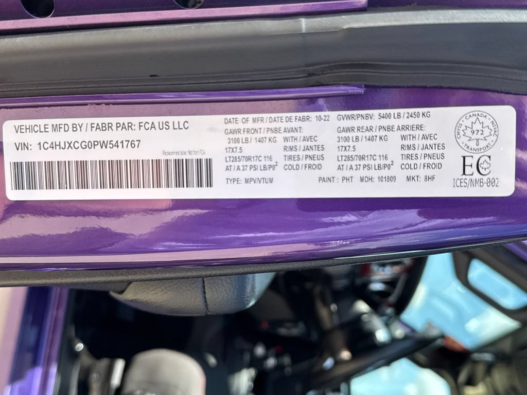 Used 2023 Purple Jeep Rubicon image 39