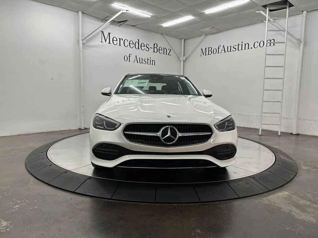 New 2026 White Mercedes-Benz C 300 image 2