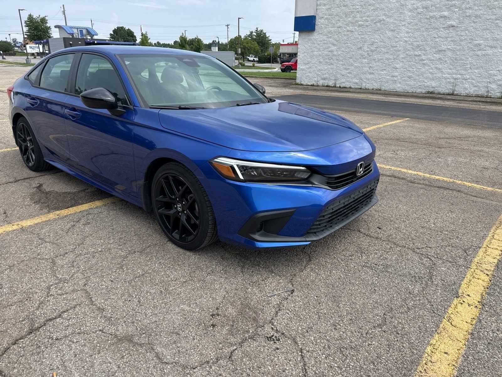 Certified Used 2023 Aegean Blue Metallic Honda Sport image 18
