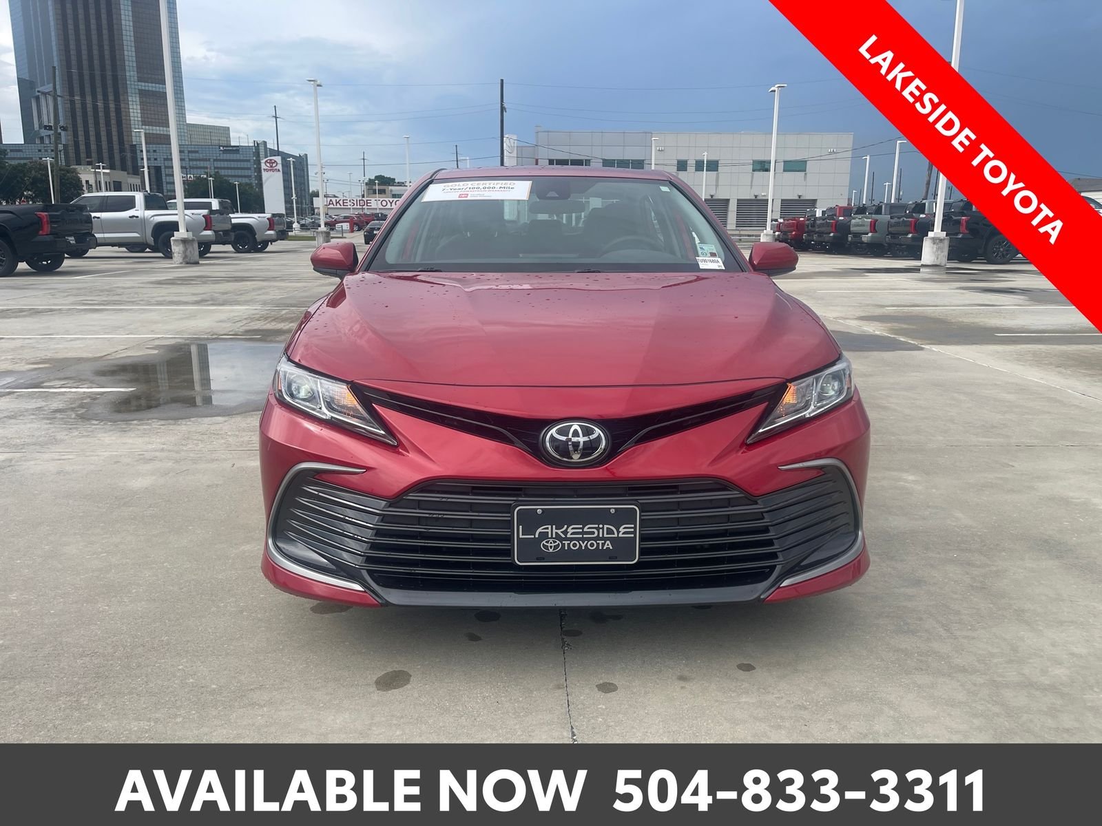 Certified Used 2024 Red Toyota LE image 9