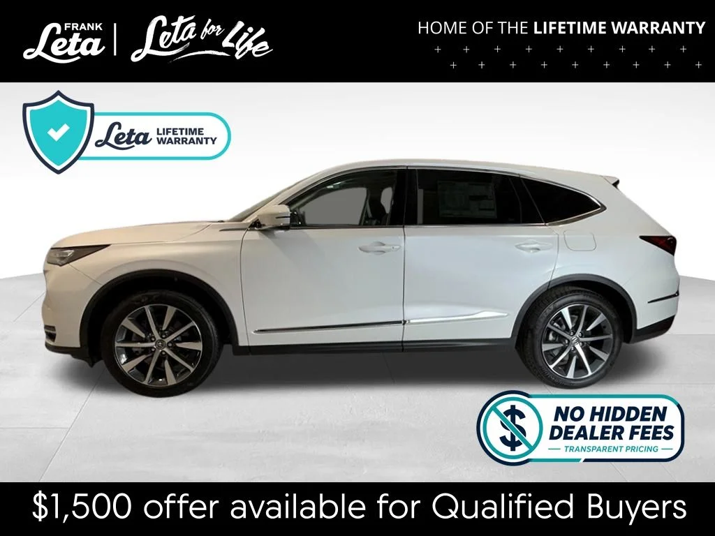 New 2026 White Acura Technology Package image 2