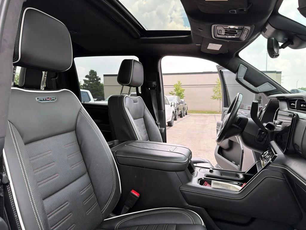 Used 2025 Black GMC AT4X image 24