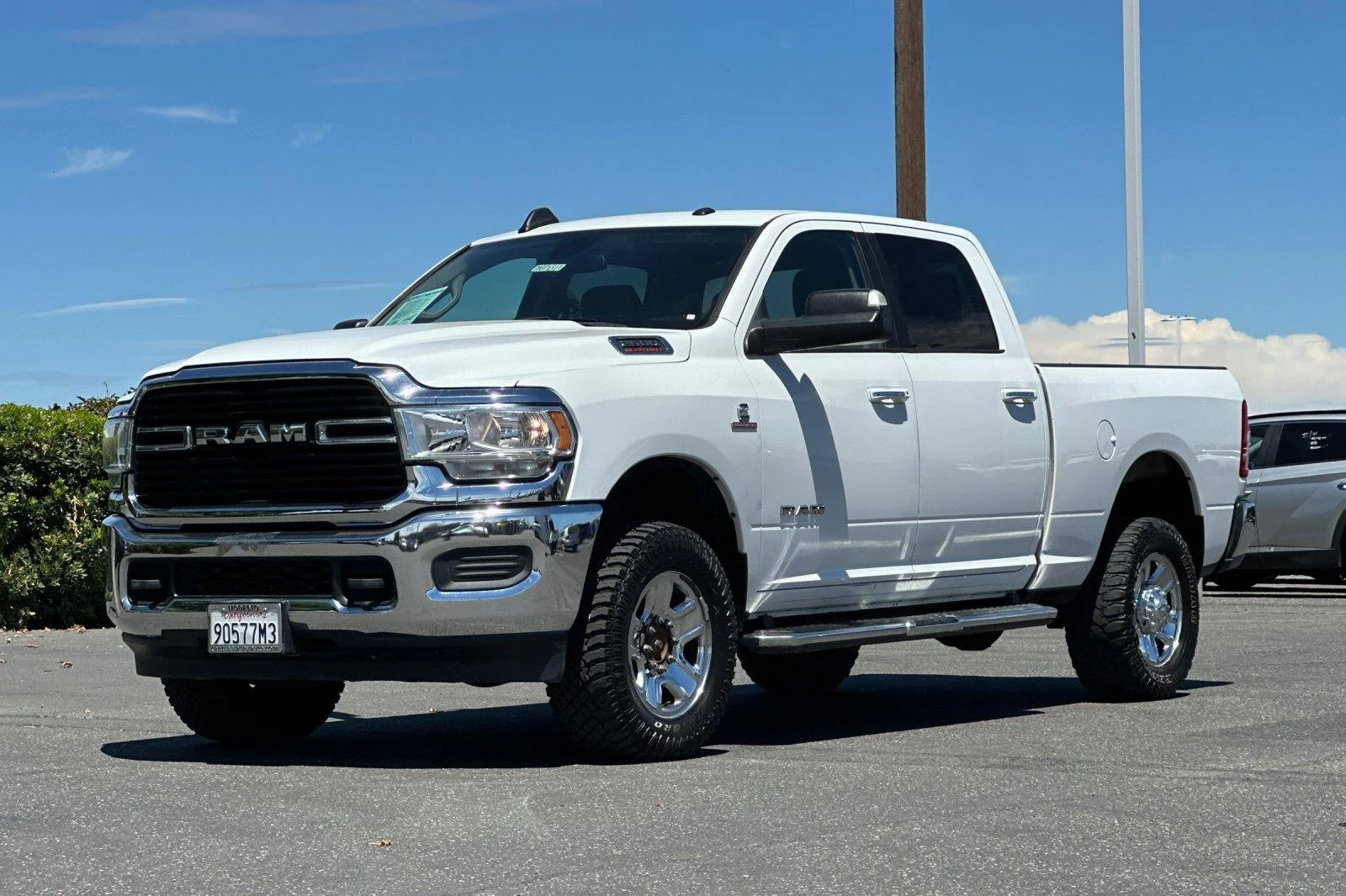 Used 2019 Bright White Clearcoat Ram Big Horn image 8