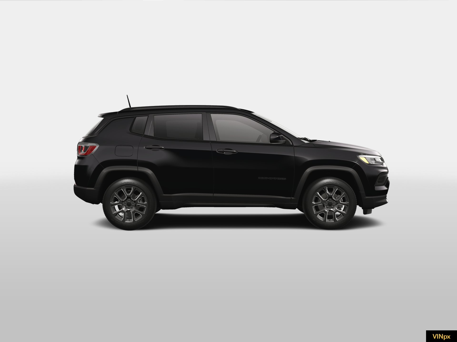 New 2026 Diamond Black Crystal Pearl-Coat Exterior Paint Jeep Latitude image 9