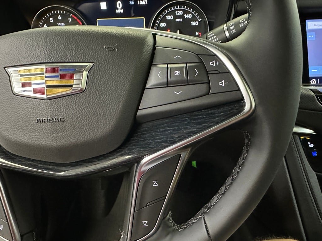 New 2026 Stellar Black Metallic Cadillac FWD Premium Luxury image 12