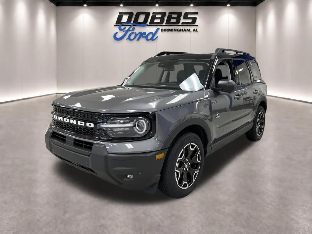 New 2025 Carbonized Gray Metallic Ford Outer Banks® image 3