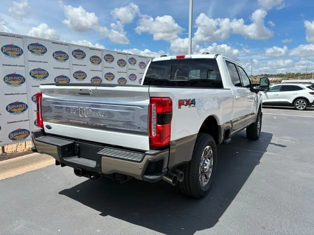 New 2026 Star White Metallic Tri-Coat Ford King Ranch image 4