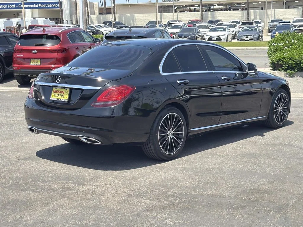 Used 2021 BLACK Mercedes-Benz C300 image 7
