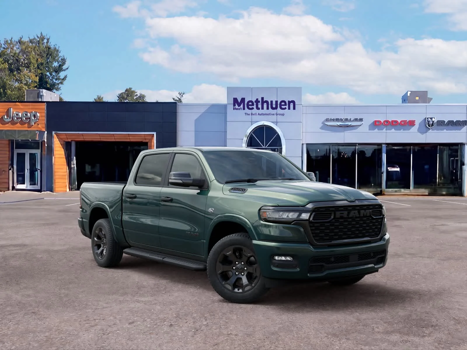 New 2026 Serrano Green Metallic Ram Big Horn image 5