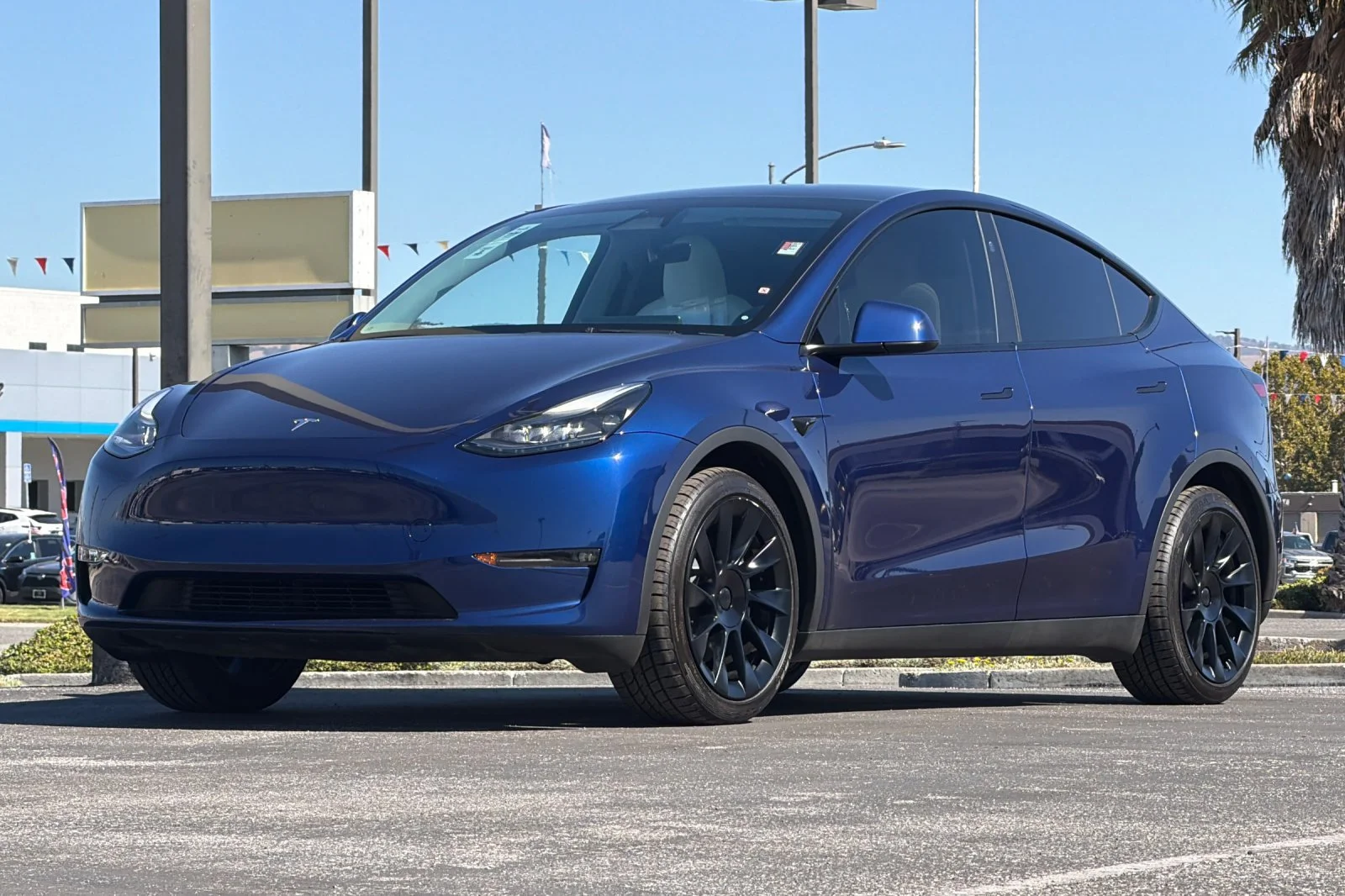 Used 2023 Blue Tesla Long Range image 9