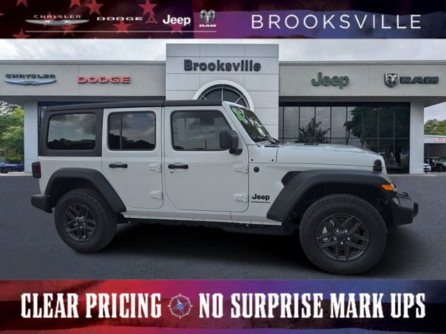 New 2026 Bright White Clearcoat Jeep Sport S image 1