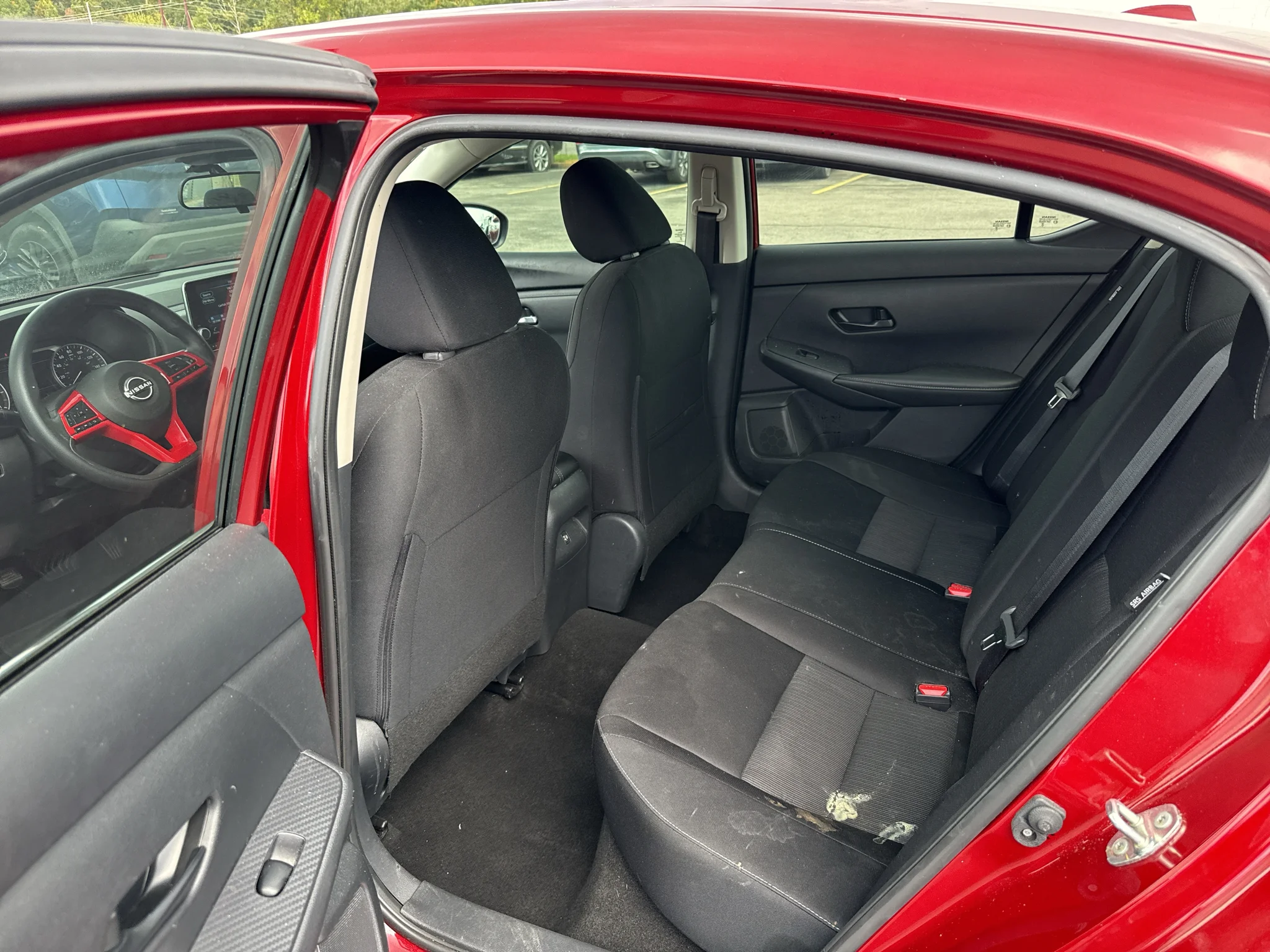 Used 2024 Scarlet Ember Tintcoat Nissan SV image 10
