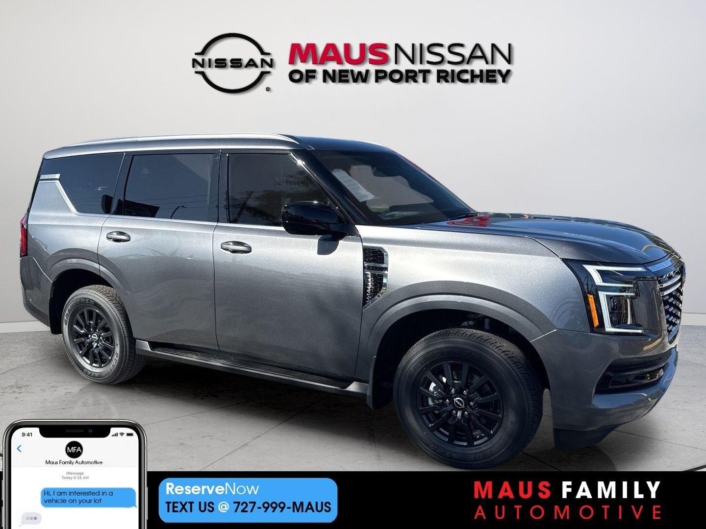 New 2026 Gray Nissan SV image 1