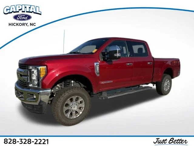 Used 2017 Red Ford XLT image 1