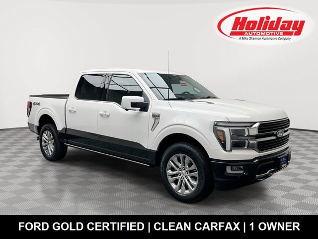 Used 2024 Star White Metallic Tri-Coat Ford King Ranch image 1