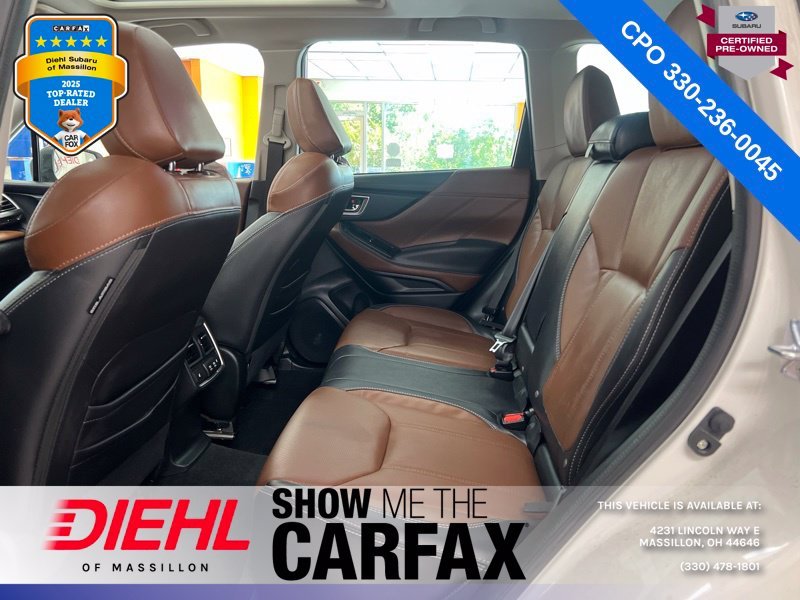 Used 2023 White Subaru Touring image 19