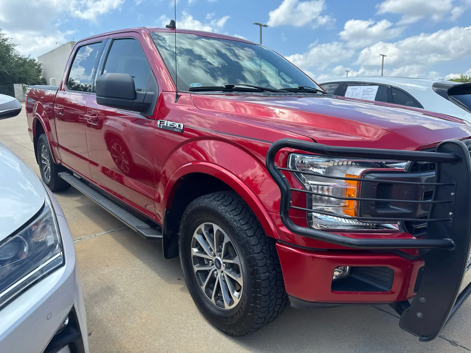 Used 2020 Rapid Red Metallic Tinted Clearcoat Ford XLT image 2