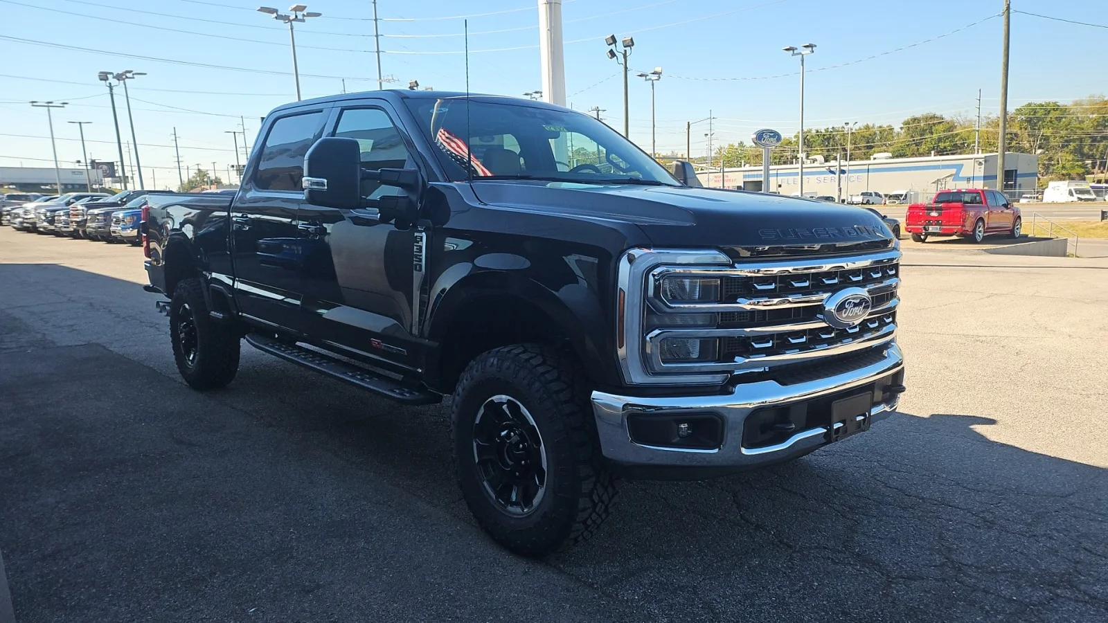New 2027 Agate Black Metallic Ford XLT 4WD image 6