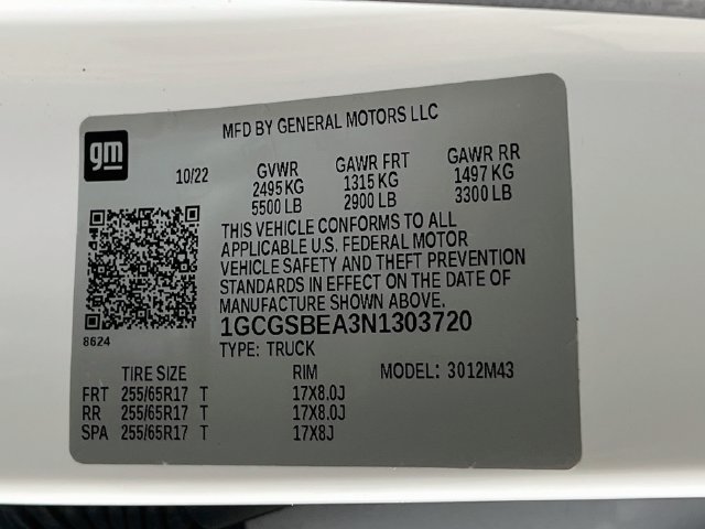 2022 Chevrolet Colorado Work Truck - Photo 26