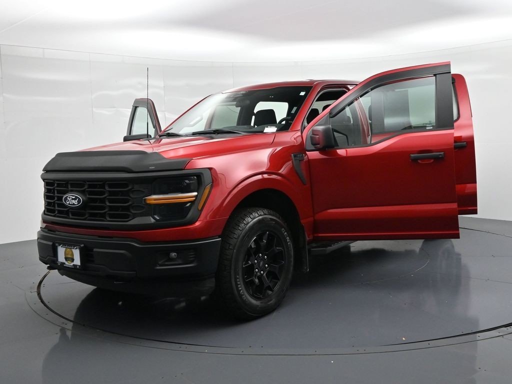 Used 2025 Red Metallic Ford STX 4WD SuperCrew 5.5