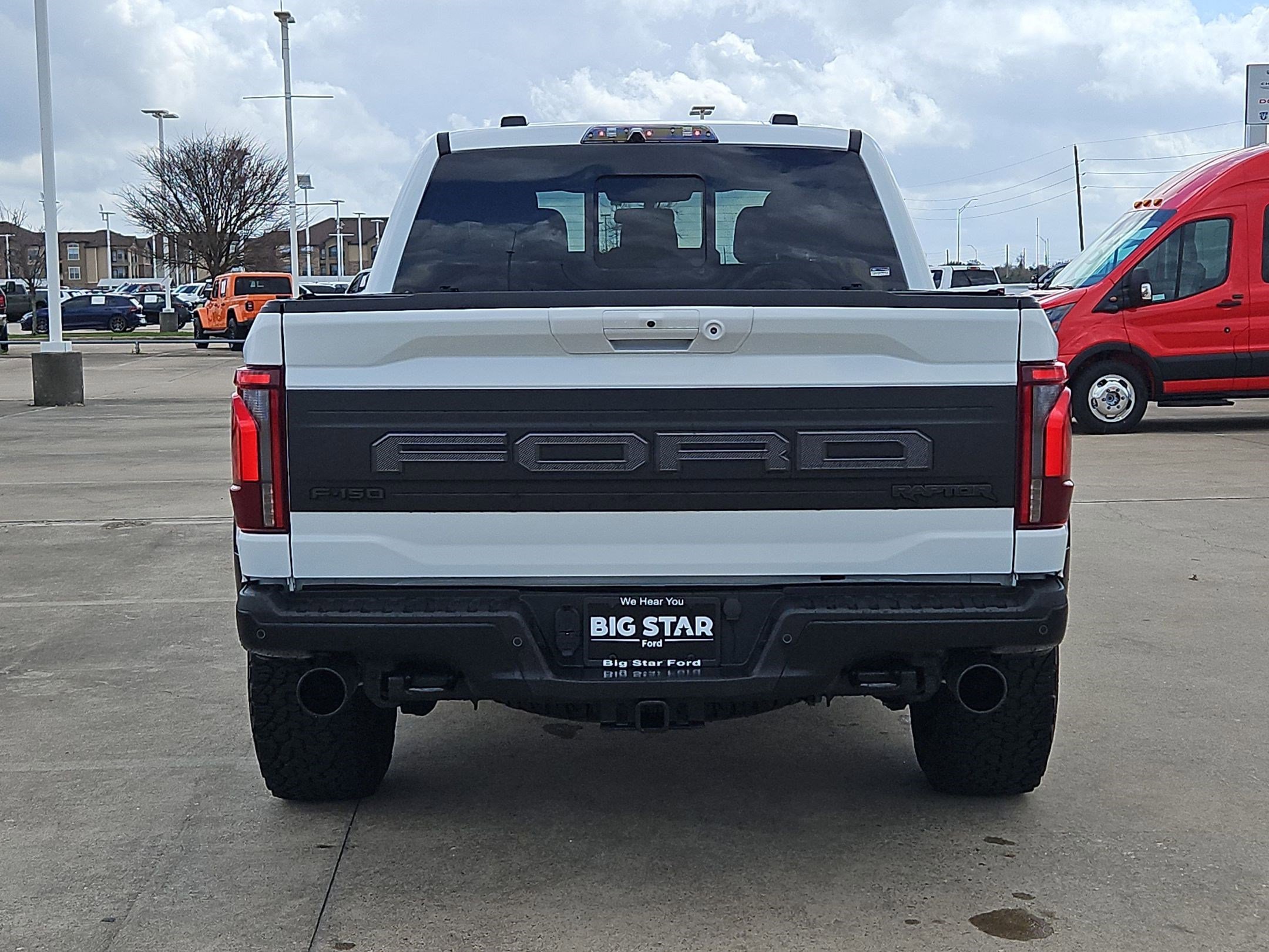 Used 2025 Oxford White Ford Raptor image 4