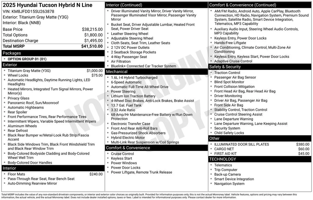 Used 2025 Gray Hyundai N Line image 2