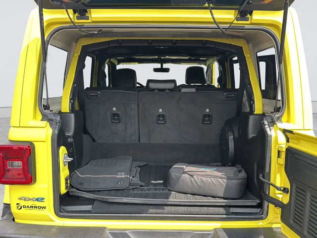 Used 2023 Yellow Jeep Sahara 4xe image 33