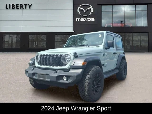 Used 2024 Gray Jeep Sport image 1